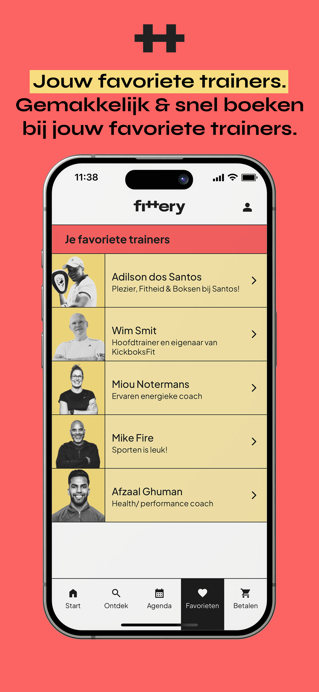 Fittery - Favoriete trainers